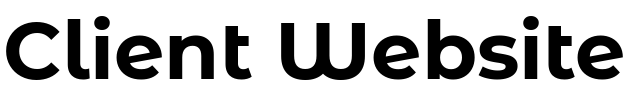 Client Website